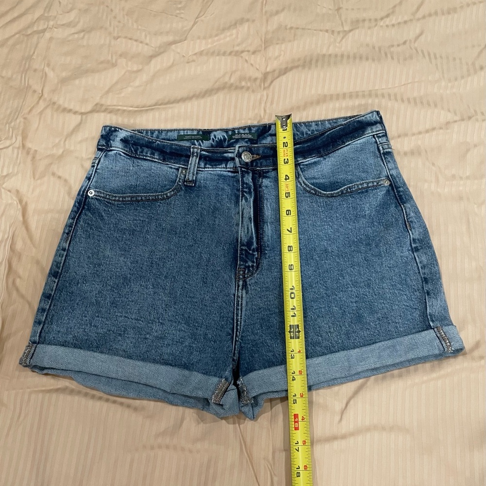 Wild Fable Blue Jean Shorts Highest for women size 12